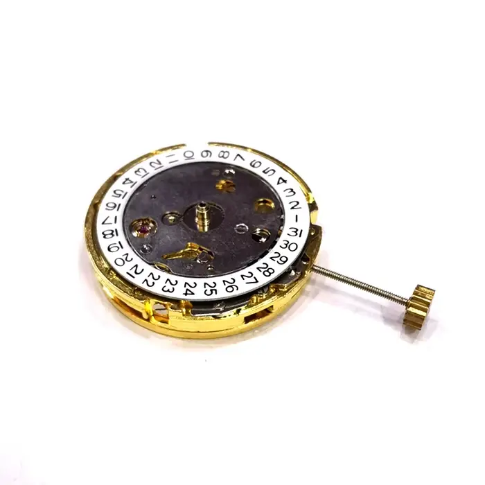 Mouvement de montre en métal Durable pour machines automatiques en or, avec calendrier unique pour m