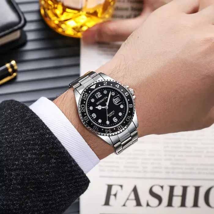 2024 nouveauté mode montres à Quartz hommes montre-bracelet 1 pièces montre de Sport