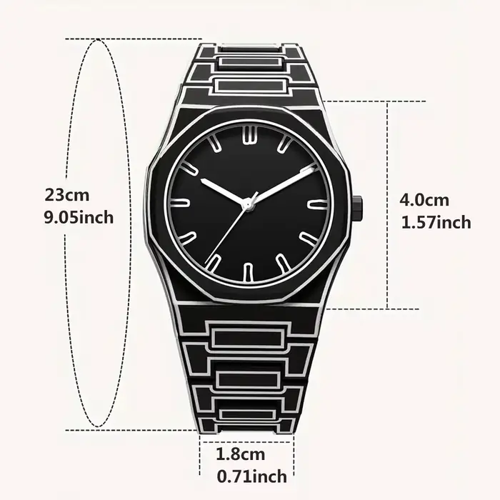 Montre NDNZ 2026 Quartz Design Bande Dessinée Bracelet Silicone Occasions Spéciales Homme