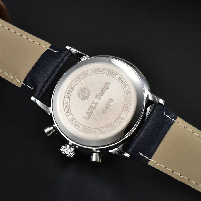Montre en cuir haut de gamme de la série Hindenburg Zeppelin 8086-4