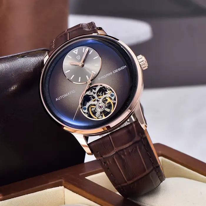 PAGANI DESIGN 2025 nouvelle montre mécanique pour hommes 100M étanche luxe affaires automatique