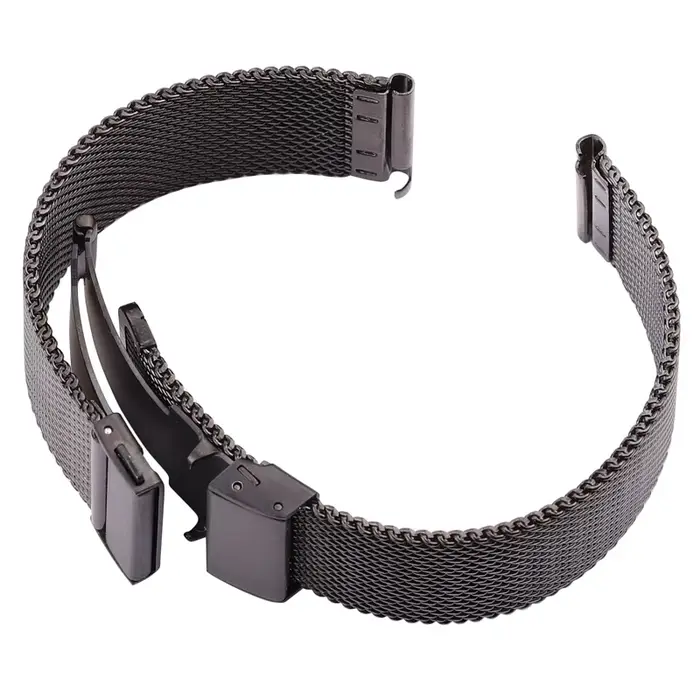 Bracelet de montre à boucle milanaise en maille