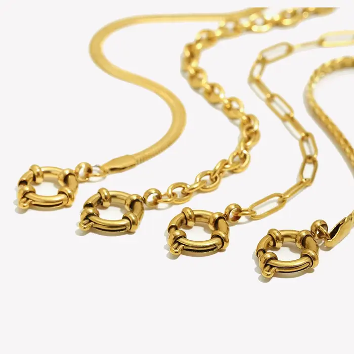 E.B.belle – Bracelet à chaîne avec boucle de fronde