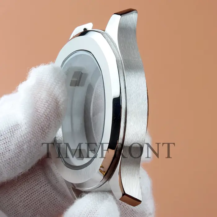 Pour AQUANAUT 42mm boîtier noir bleu cadran en acier inoxydable montre accessoires ajustement NH35 NH36 mouvement 31.5mm