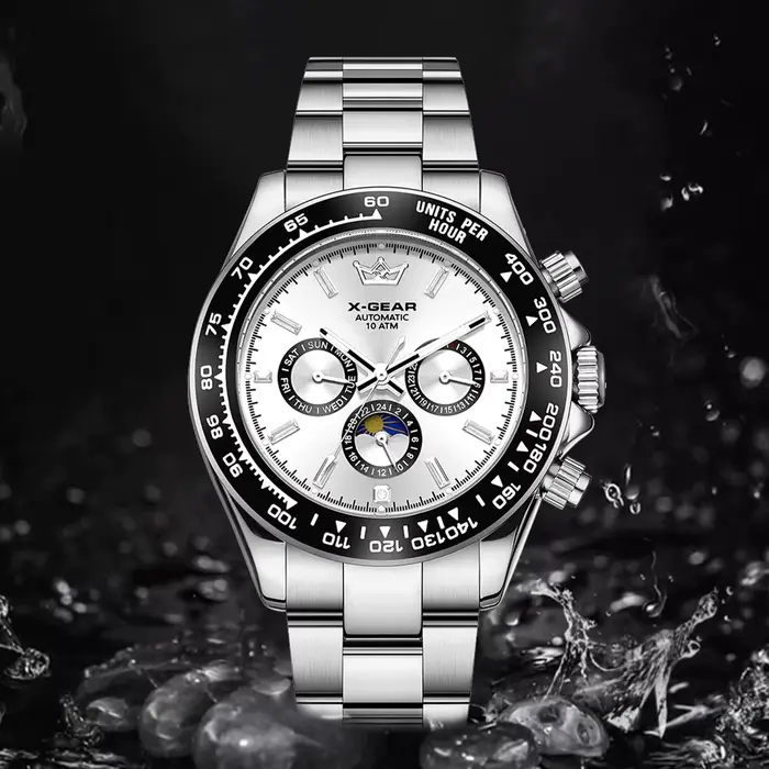 Montre mécanique automatique pour homme Panda Eye
