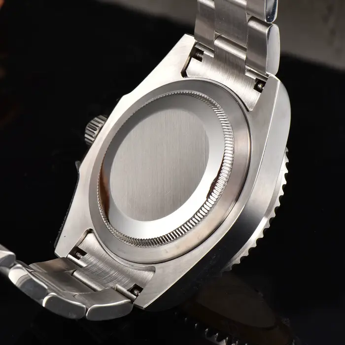 Montre mécanique Dandong GMT 40mm acier inoxydable avec verre saphir luminescent pour hommes occasions spéciales