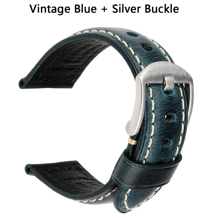 Maikes bracelet de montre fait à la main 20mm 22mm 24mm