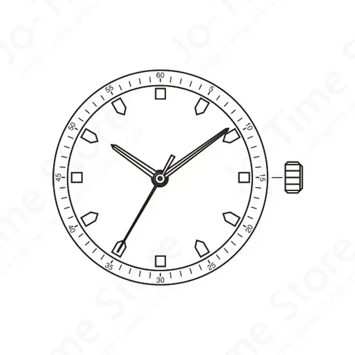 Nouveau mouvement de montre à quartz Miyota 2039 authentique