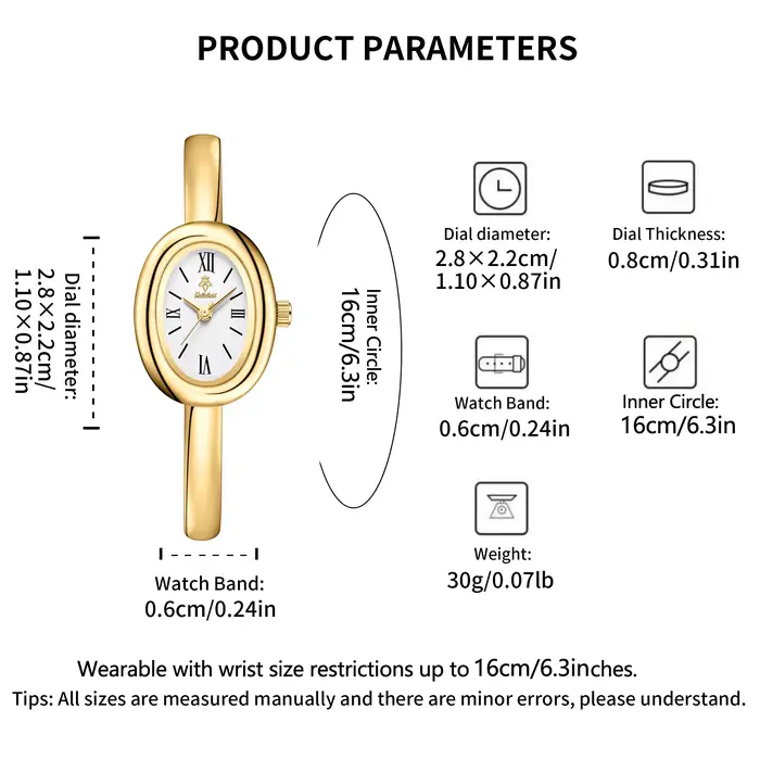 Montre à quartz résistante à l'eau pour femme YaLaLuSi : une montre-cadeau minimaliste de style bracelet pour femmes