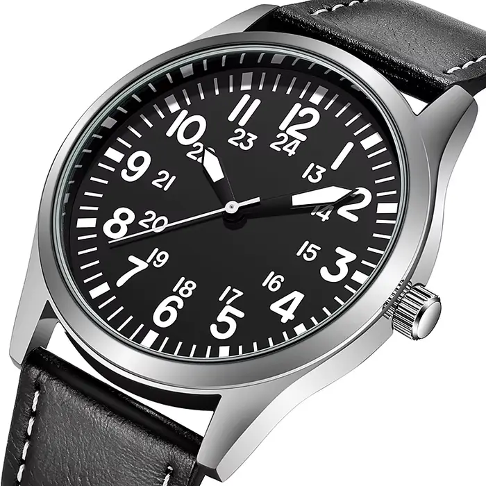 Collection pilote 42 mm inspirée de l'aviation