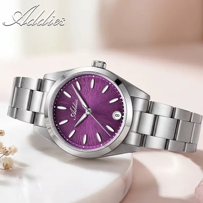 Montres de luxe Addies Robe Femmes Étanches avec Bracelet Acier Inoxydable Occasions Spéciales