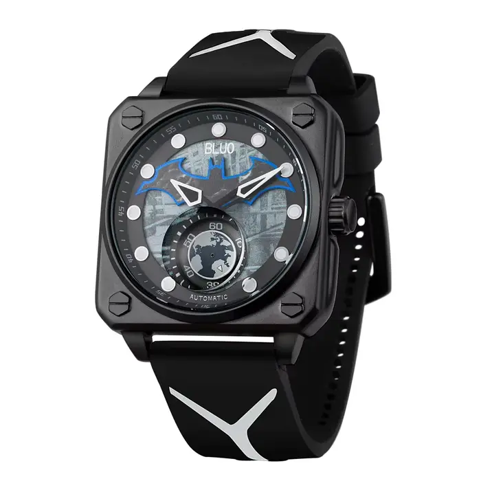 Montre mécanique carrée PAULAREIS P de luxe résistante à l'eau pour homme style élégant et sportif occasions spéciales