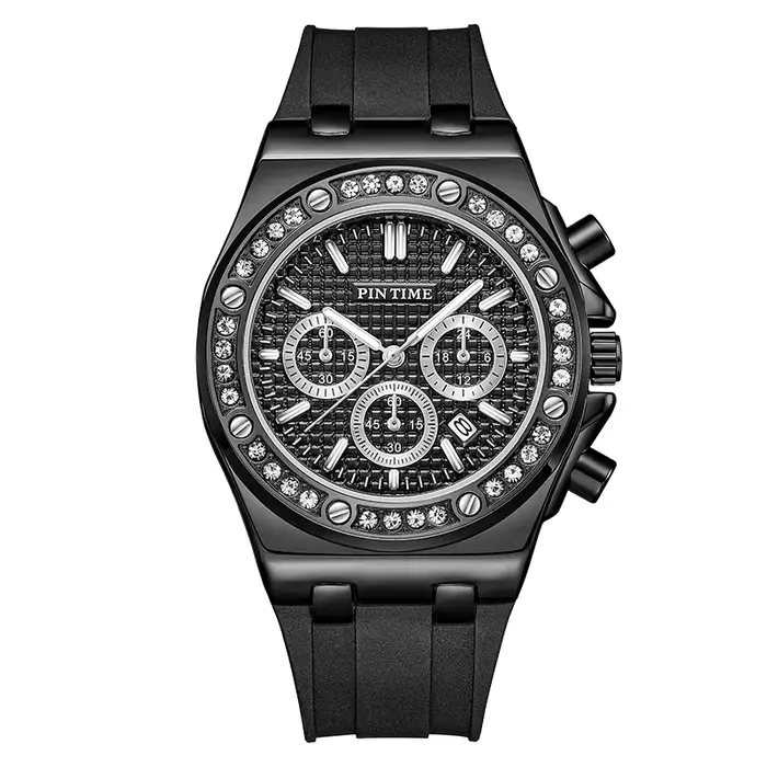 Montre à quartz pour femme - Montre de style professionnel tendance avec fonction calendrier et affi