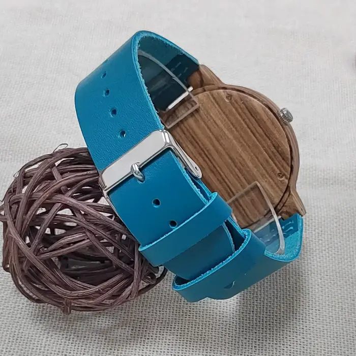 Montre-bracelet en bois pour homme