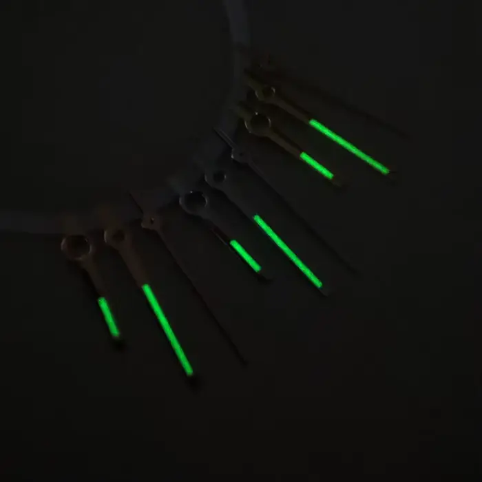 Aiguilles de montre SNQP en forme de bâton avec Super Lume pour mouvements automatiques conviviales pour hommes et femmes occassions spéciales