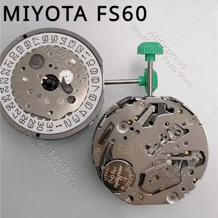 Mouvement à Quartz Miyota FS60 japonais, flambant neuf et Original, calendrier à trois points, acces