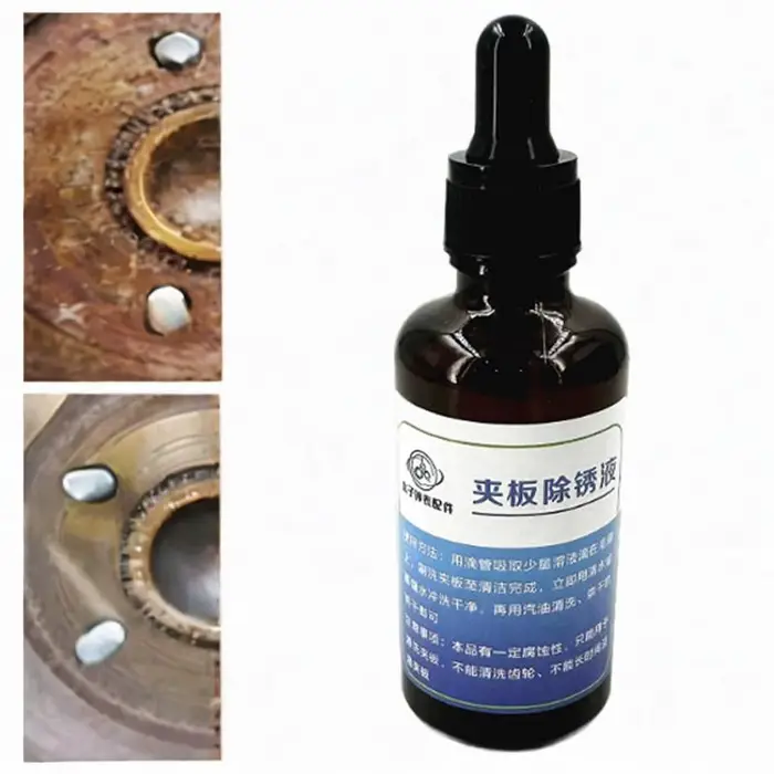 Dissolvant de rouille pour mouvement de montre, liquide d'entretien de montre en métal, 50ml
