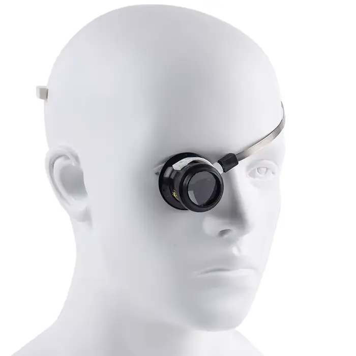 Loupe 5X lentilles pour horloger outils de réparation de montres Loupe