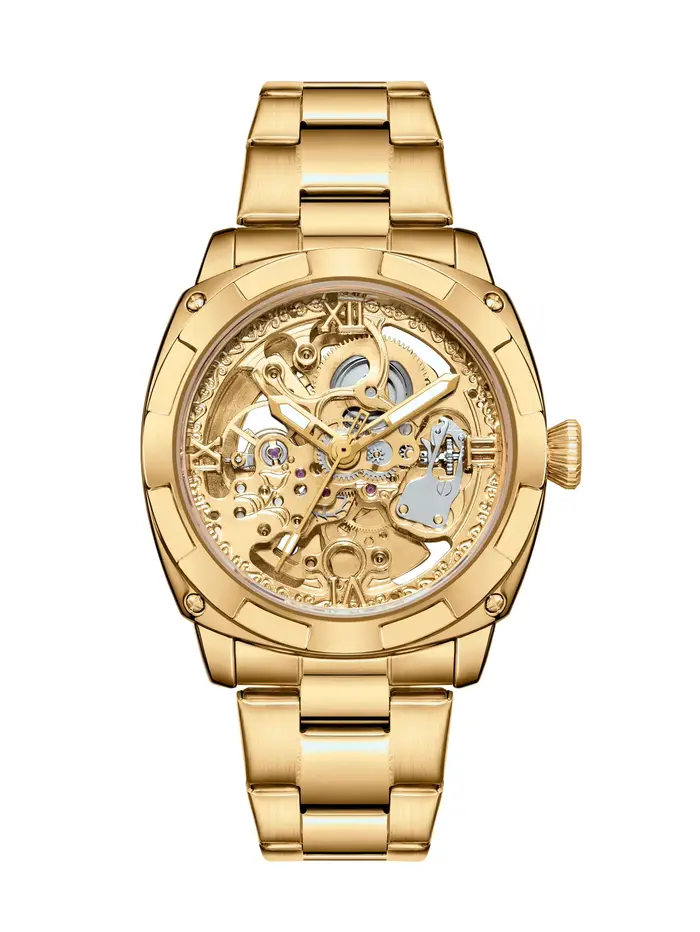 LONGLUX 2025 Nouvelle Montre Mécanique Automatique pour Homme, Montre de Luxe Étanche Squelette, Ven
