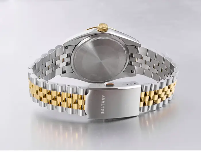 Baltany hommes montre automatique 39mm luxe mécanique montre-bracelet saphir 10Bar étanche lumineux NH35