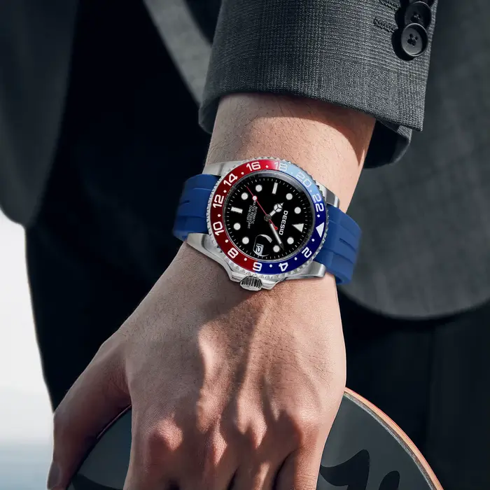 Deesio montre mécanique automatique de luxe pour hommes