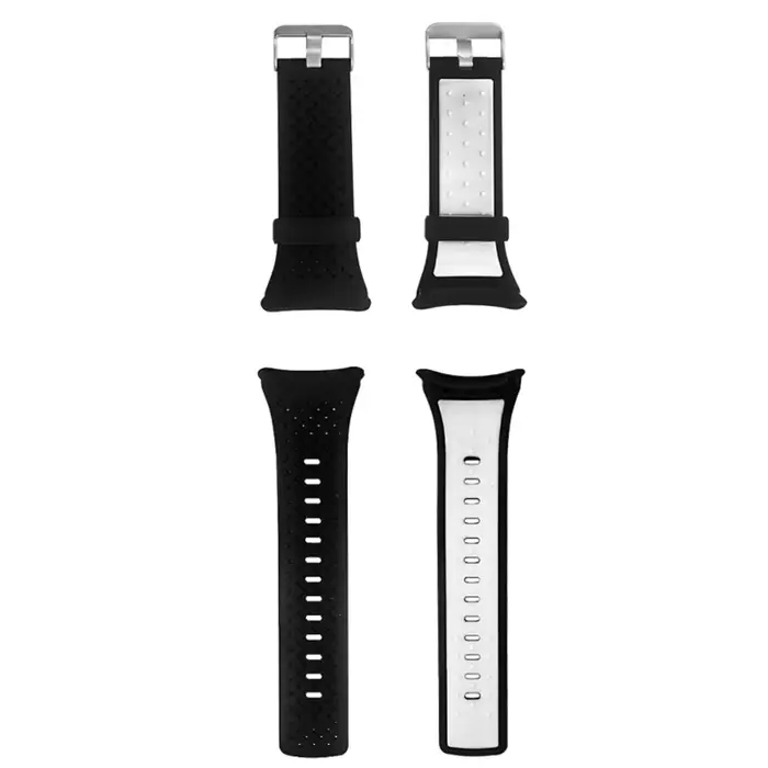 Housse TPU 2 en 1 et Bracelet en Silicone Coloré pour Suunto Core - Accessoire de Montre Intelligente Chic et Durables