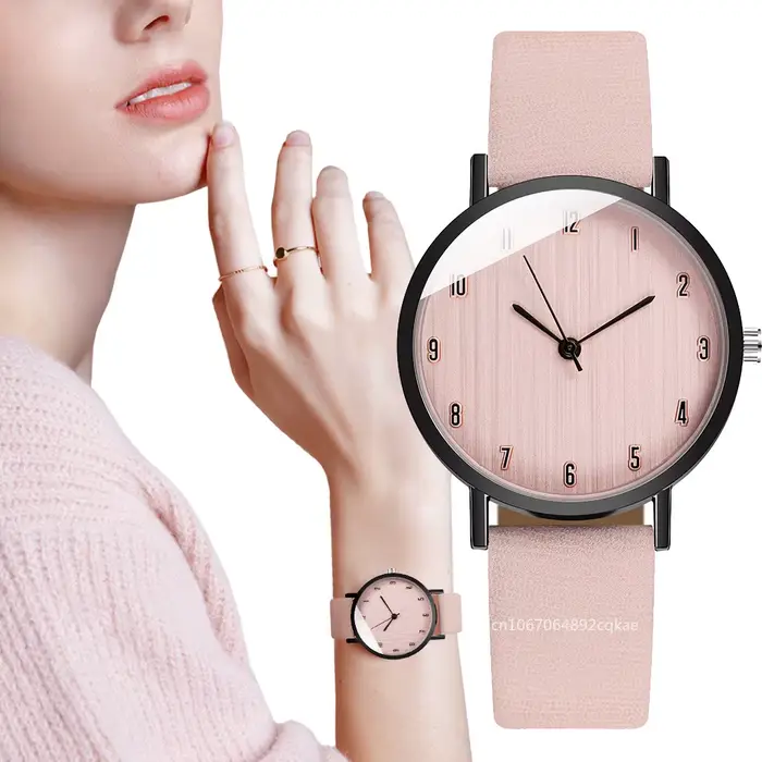 Zegarki Damskie-Montre analogique ronde pour filles