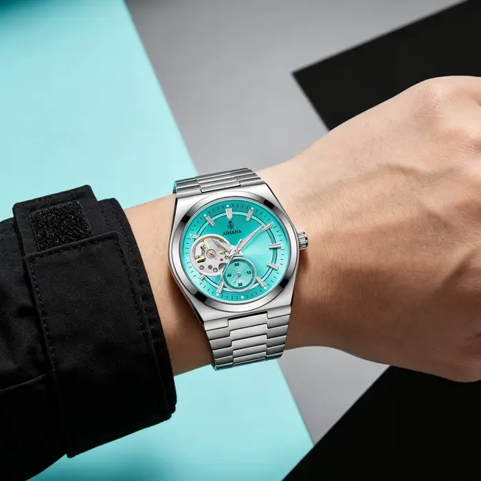 AIMANA Montre mécanique automatique pour homme