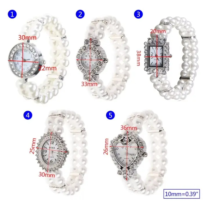 Montre en perles pour femmes