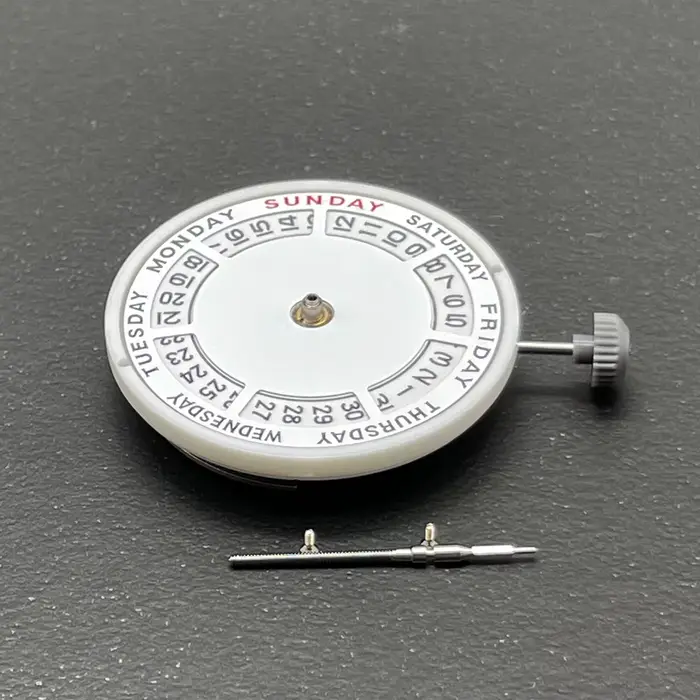 Véritable mécanisme de montre à mouvement mécanique automatique Miyota 8285 Mod Day-Date avec semain