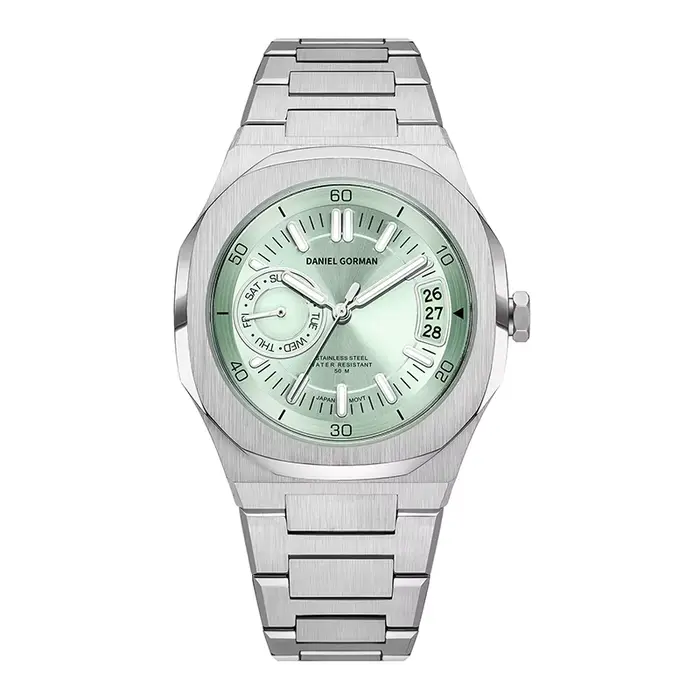 Daniel Gorman 40mm montre à Quartz de luxe pour hommes montre-bracelet de sport de mode de marque su