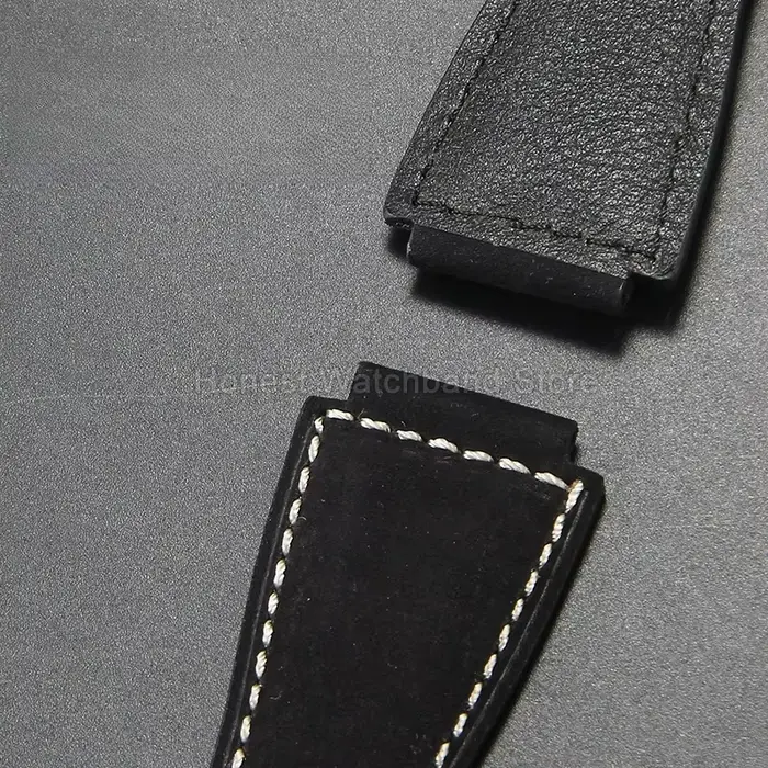 Bracelet de montre en cuir de vache véritable