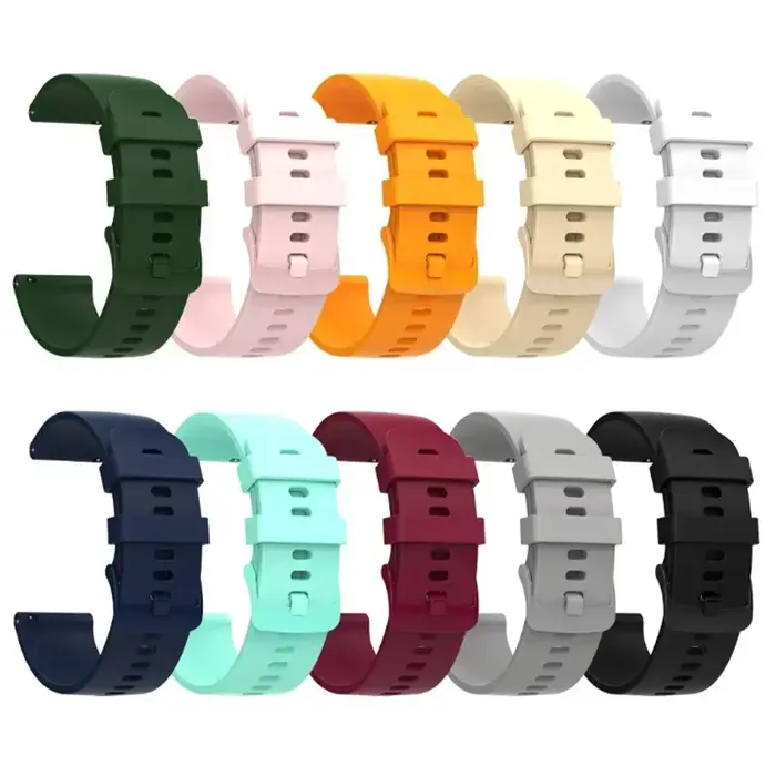 Bracelet de montre en silicone pour montres intelligentes, compatible avec SUUNTO VERTICAL 9 5 Peak DLC/PRO 3 Fitness course Bracelet de sport occasionnels spéciales