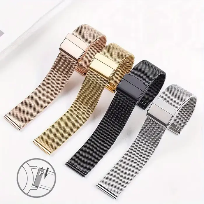 Bracelet de montre à dégagement rapide 8mm 10mm 12mm 14mm 15mm 16mm 20mm 24mm 18mm 22mm