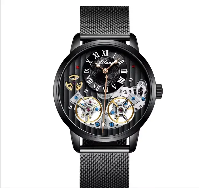 AILANG montre hommes avancé cher automatique