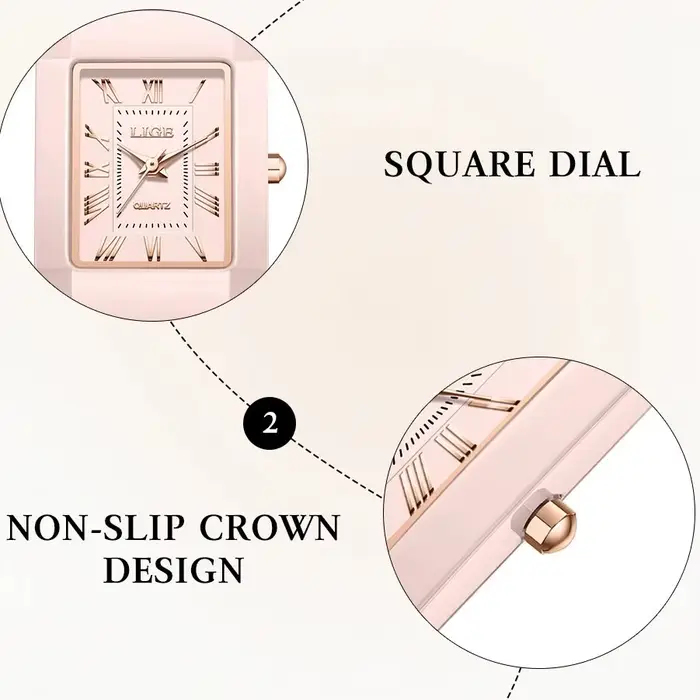 Montre Femme LIGE 2026 – Élégante