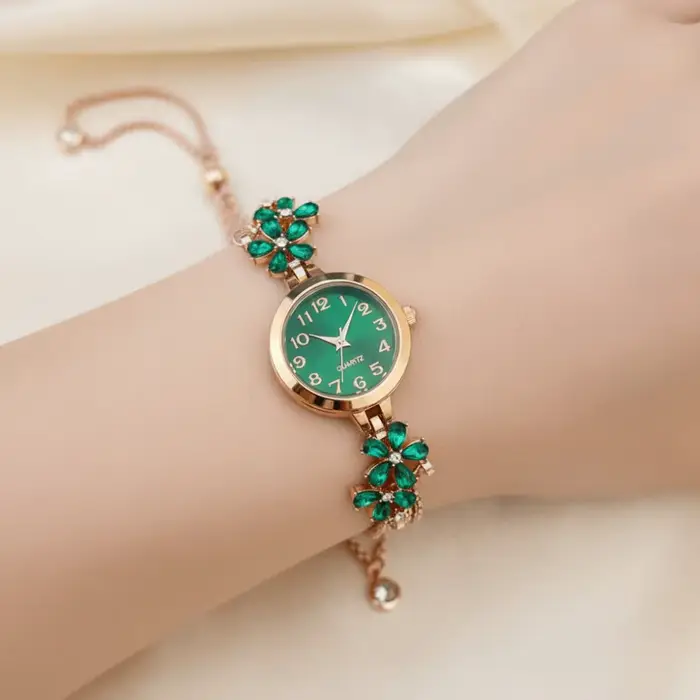 Montre-Bracelet élégante pour femmes en fibre de carbone avec affichage numérique pour occasions professionnelles et élégantes