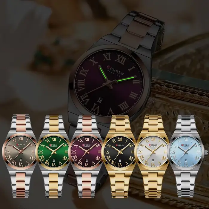 CURREN montre femmes, montres pour femmes, montres pour dames, robe de mode étanche Bracelet en acie