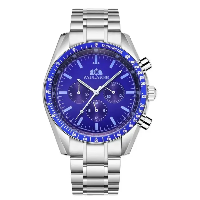 Montres automatiques pour hommes mécanique auto vent lumineux en acier inoxydable marron cuir vitesse Reloj Hombre Baratos luxe décontracté