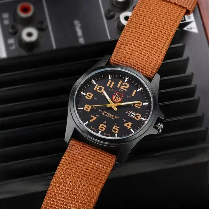 Montres de sport décontractées pour hommes