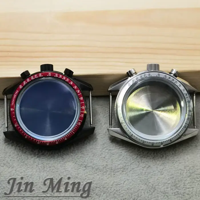 Montre chronographe VK63 39.7mm avec boîtier en acier inoxydable design moderne et résistance à l'eau 10ATM pour hommes et femmes occasions spéciales