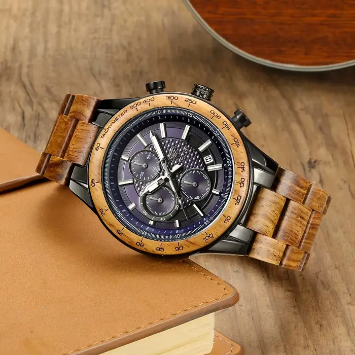 Vicvs offre spéciale montre pour hommes calendrier chronographe