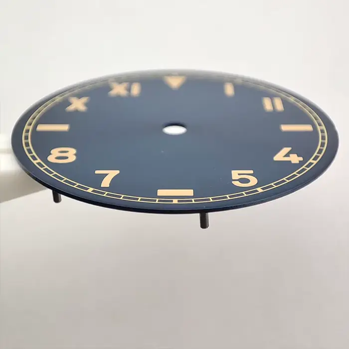 Cadran de montre rétro 28.5mm personnalisable pour mouvements NH35 MIYOTA8215 ETA2824 occasions spéciales femmes hommes