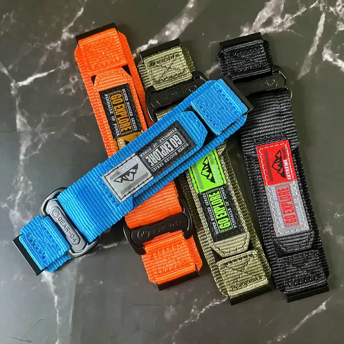 Bracelet en nylon Suunto 24mm avec boucle en métal pour Suunto7 9baro Spartan Sport confortable et élégant pour homme et femme occasions diverses