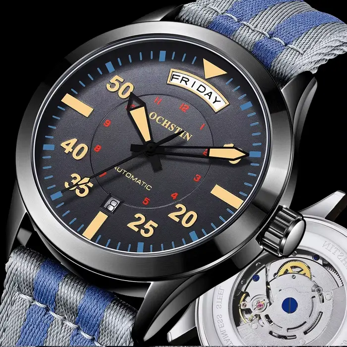 Montres pilotes pour hommes OCHSTIN montre mécanique automatique