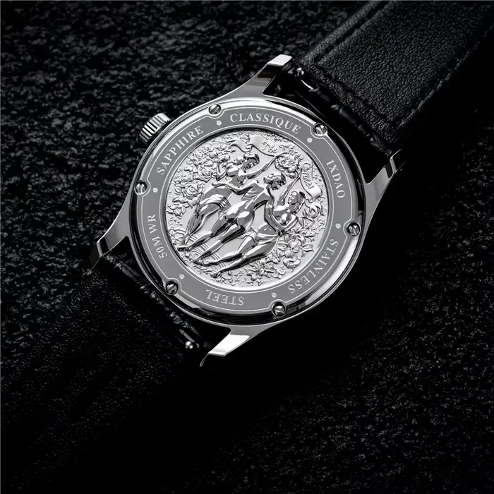 IX & DAO IPOSE 2025 nouvelle Collection Cloud Rising montres à Quartz formelles pour hommes verre saphir importé acier inoxydable 5Bar horloge
