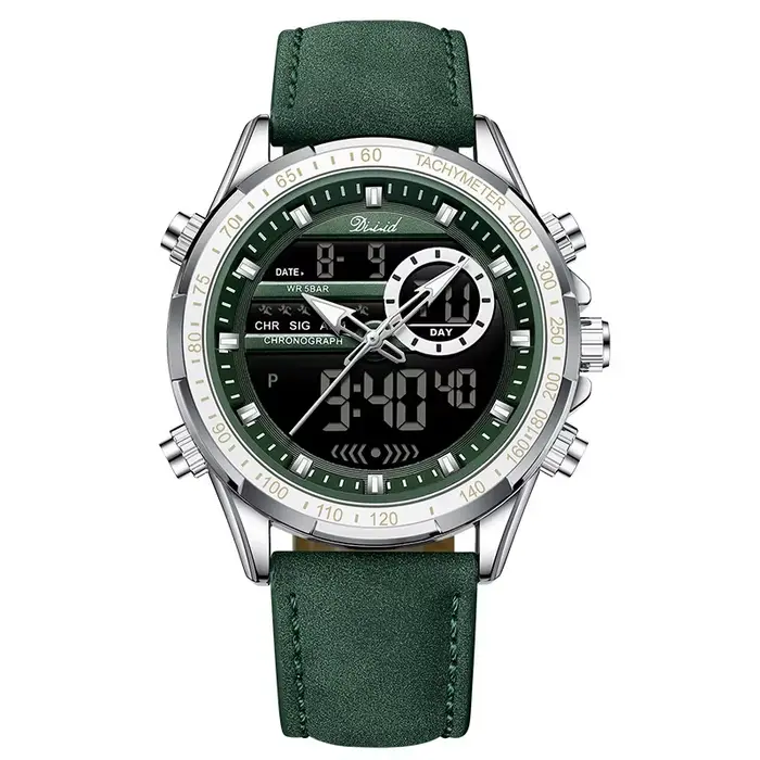 Montre à Quartz pour homme avec mouvement Miyota, fonction extérieure, pointeur de 46mm de diamètre