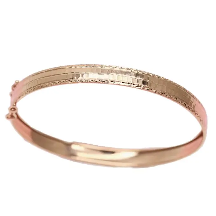 Bracelets artisanaux en or violet pour femmes