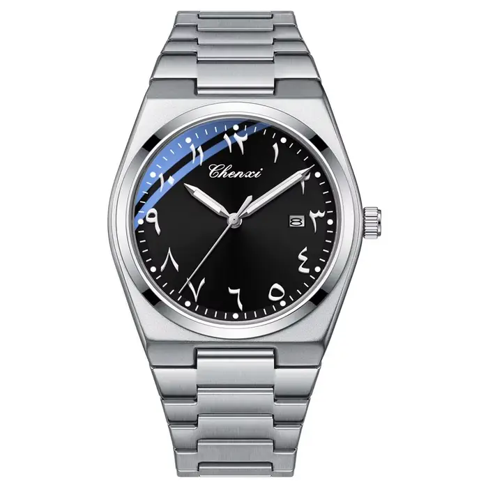 CHENXI nouvelle montre d'affaires de luxe pour hommes chiffres arabes orientaux étanche montre-brace