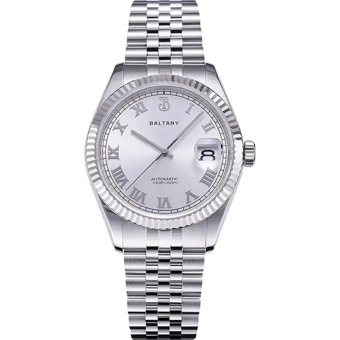 Baltany hommes montre automatique 39mm luxe mécanique montre-bracelet saphir 10Bar étanche lumineux NH35